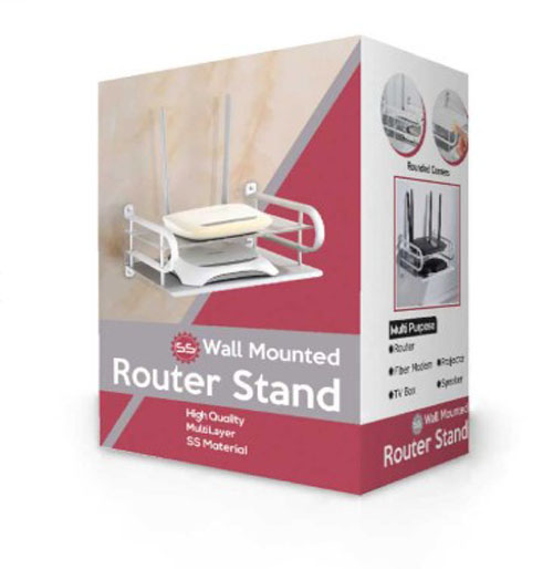 এসএস ওয়াল মাউন্টেড রাউটার স্ট্যান্ড